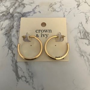 Black and Gold earrings